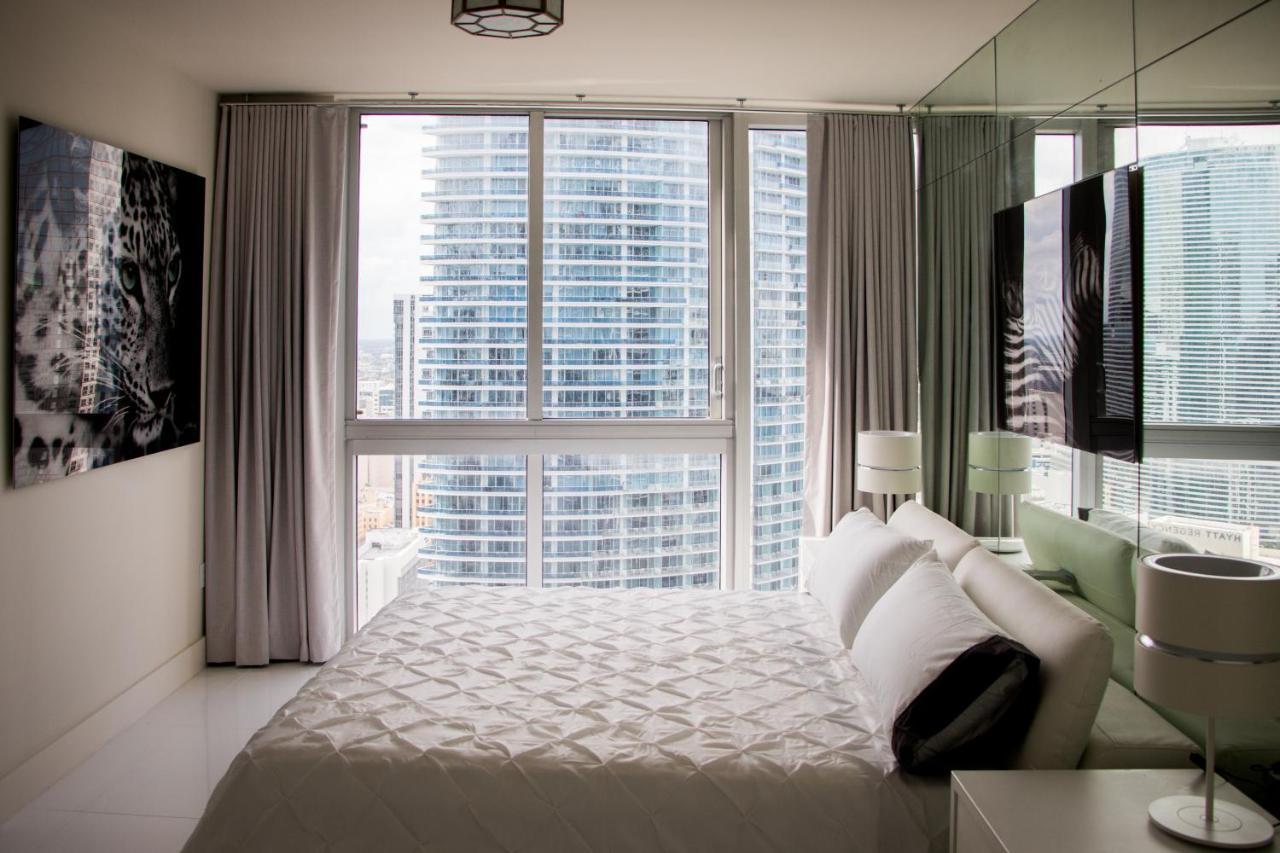 Luxury 5-Star Condo @37Th Floor In Icon Brickell 2B/2B Miami Eksteriør billede